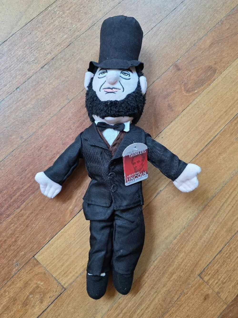 NWT Abraham Lincoln Little Thinker - 12